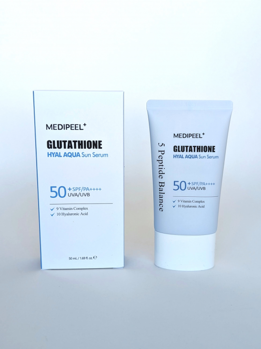 Солнцезащитная сыворотка Medi-Peel Glutathione Hyal Aqua Sun Serum SPF 50+/pa++++ 50мл