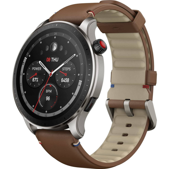 Часы-компаньон «Amazfit» GTR 4, A2166, коричневый