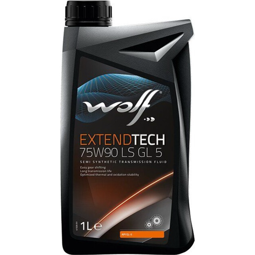 Трансмиссонное масло «Wolf» ExtendTech, 75W-90 LS GL 5, 2410/1, 1 л