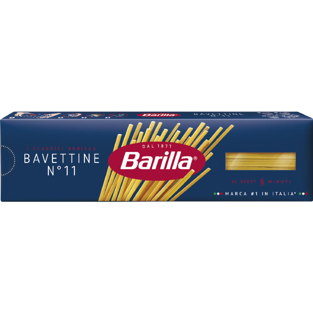 Макаронные изделия «Barilla» Bavettine, 450 г #1
