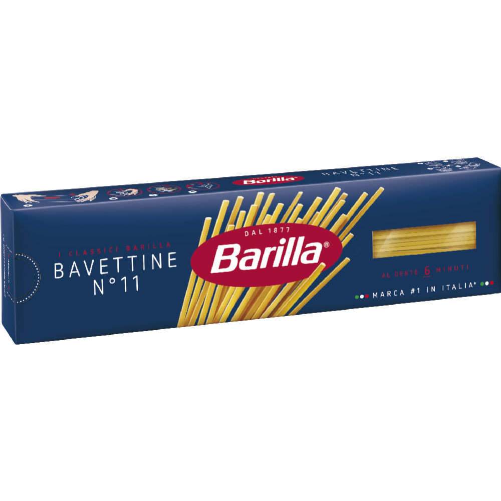 Макаронные изделия «Barilla» Bavettine, 450 г #2