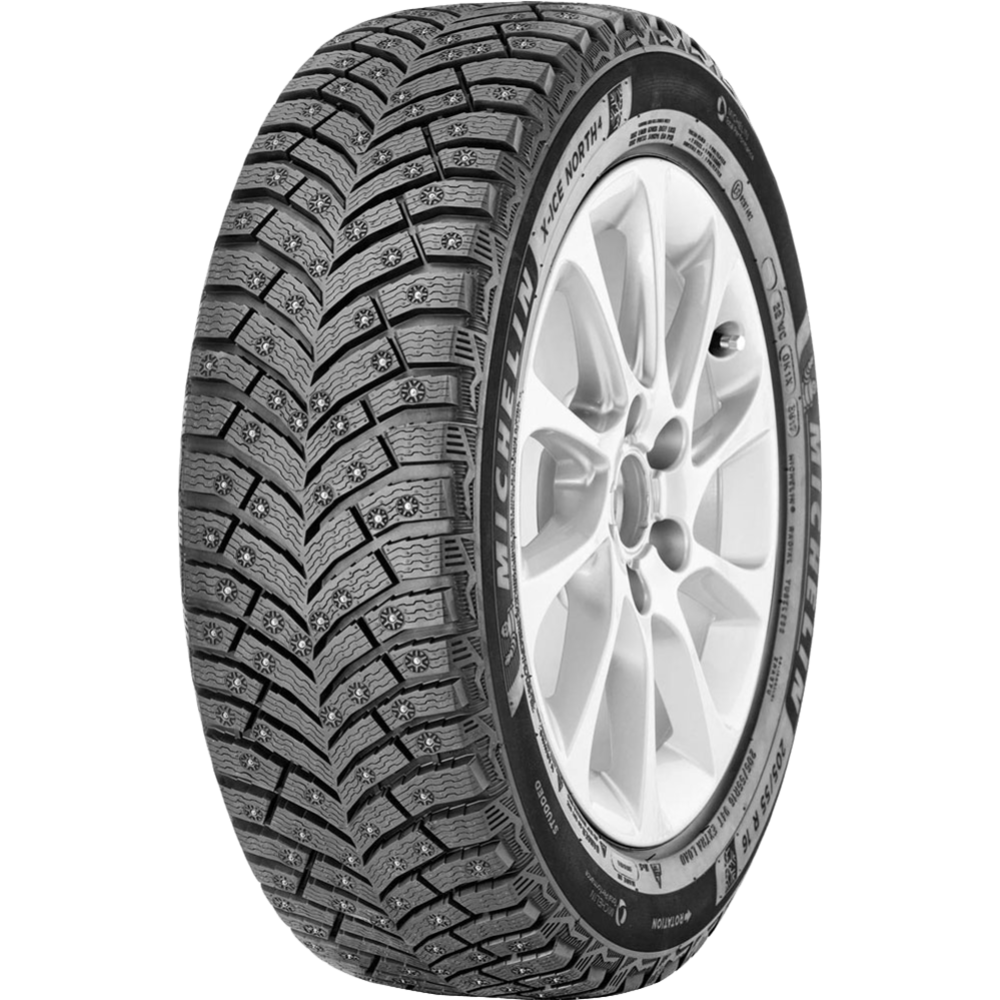 Зимняя шина «Michelin» X-Ice North 4, 215/50R17, 95T, шипы