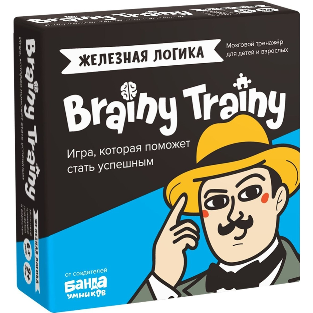 Картинка товара Игра-головоломка «Brainy Trainy» Железная логика, УМ548