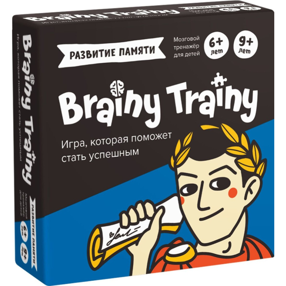 Картинка товара Игра-головоломка «Brainy Trainy» Развитие памяти, УМ461