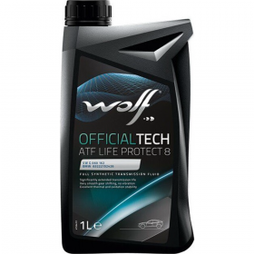Масло транс­мис­си­он­ное «Wolf» OfficialTech ATF Life Protect 8, 3016/1, 1 л
