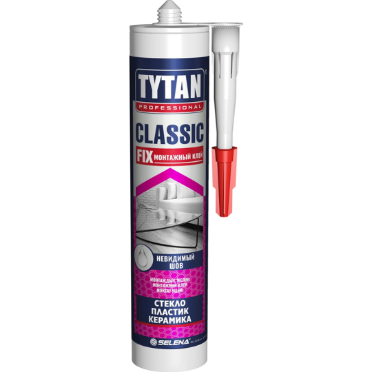 Клей «Tytan Professional» Classic Fix, прозрачный, 310 мл