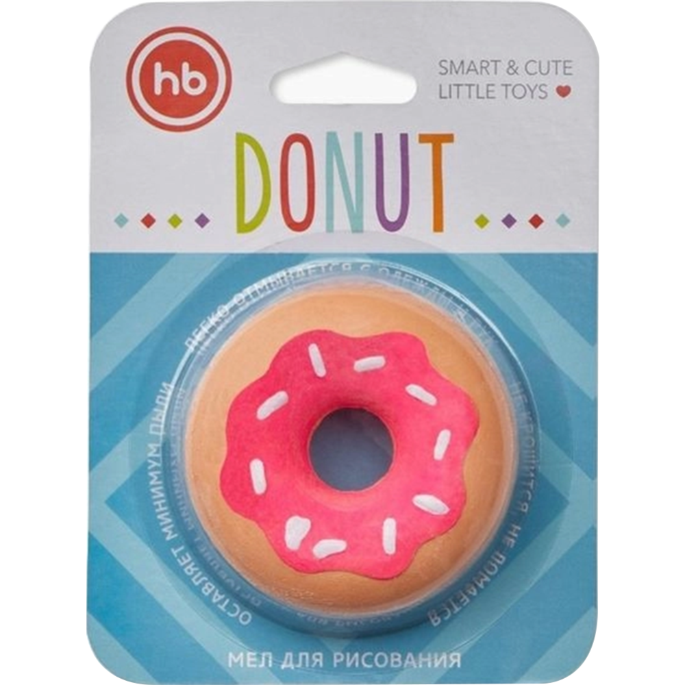 Мел для рисования «Happy Baby» Donut, 36034, персиковый