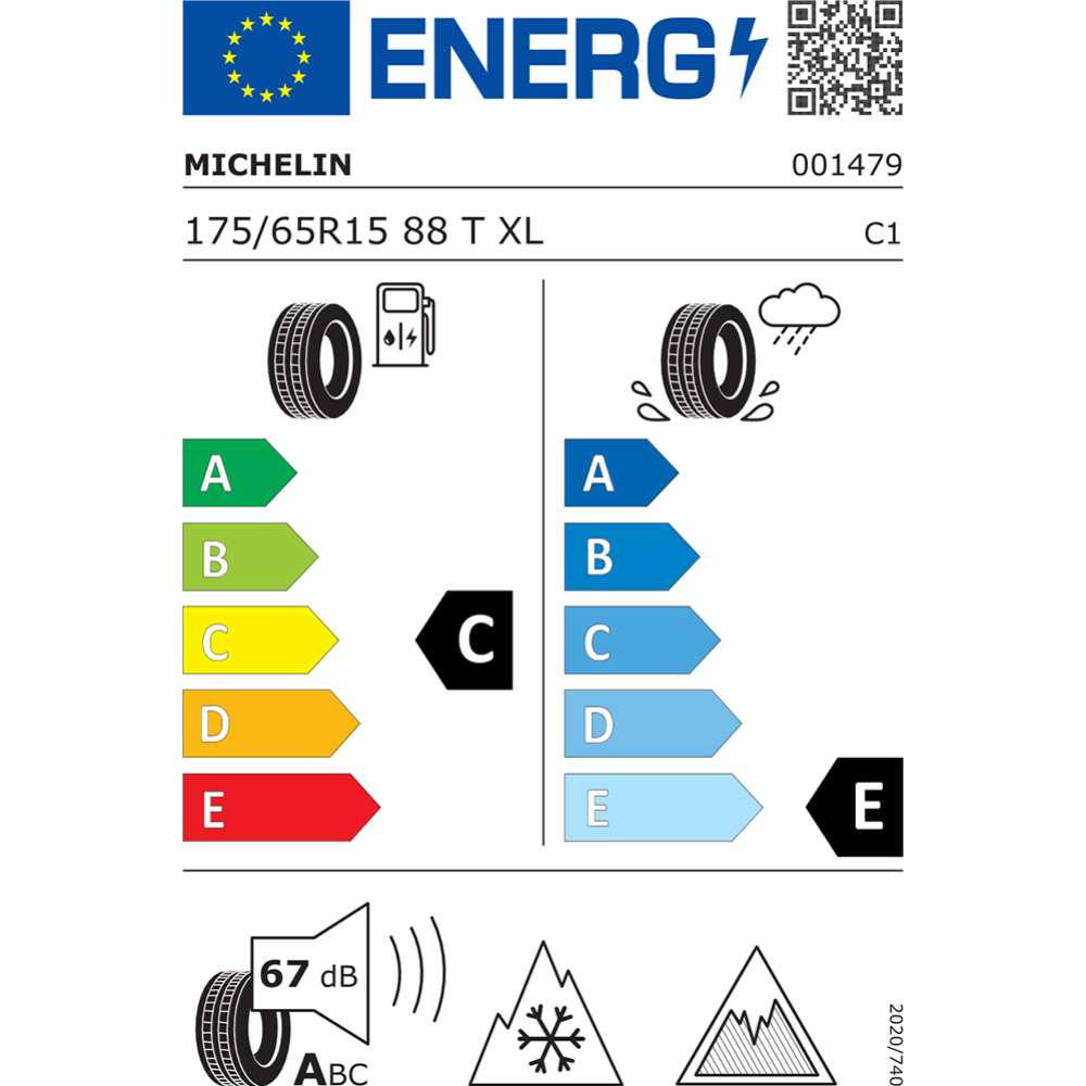 Зимняя шина «Michelin» X-Ice Snow 175/65R15 88T