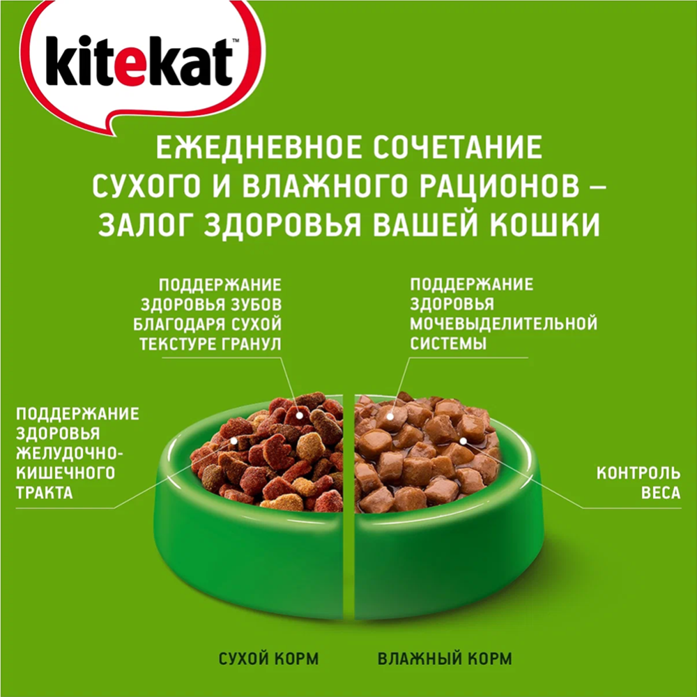 Корм для кошек «Kitekat» мясной пир, 15 кг #2