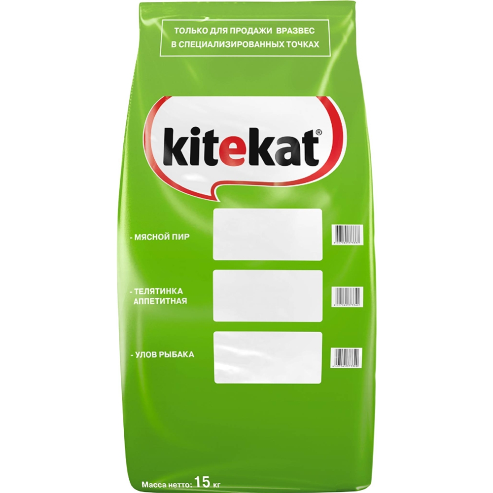 Корм для кошек «Kitekat» телятинка аппетитная, 15 кг #1