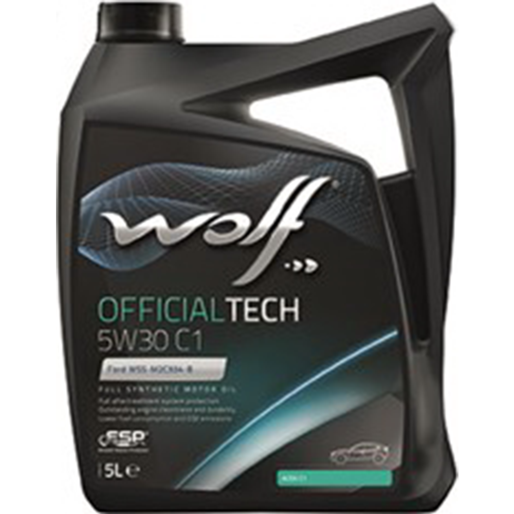 Масло моторное «Wolf» OfficialTech, 5W-30 C1, 65605/5, 5 л