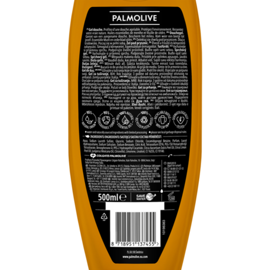 Гель для душа «Palmolive» Men 3в1 Citrus Crush, 500 мл