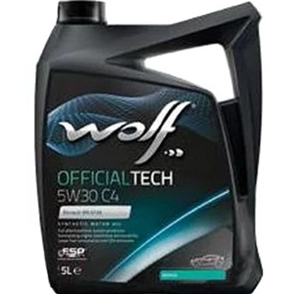 Масло моторное «Wolf» OfficialTech, 5W-30 C4, 65608/5, 5 л