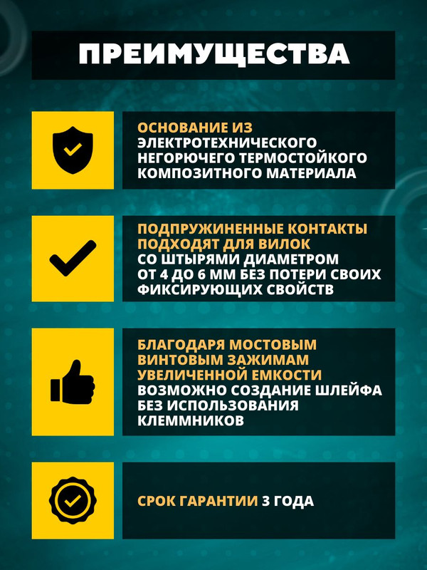 Розетка 2П+3 (4шт) наружной установки с защитными шторками IP20 16А бел "Ладога"TDM SQ1801-0060(4)