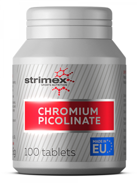 Пиколинат хрома Strimex Chromium Picolinate 100 таблеток