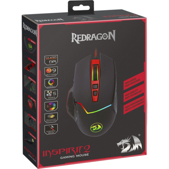 Мышь игровая «Redragon» Inspirit 2, 77644