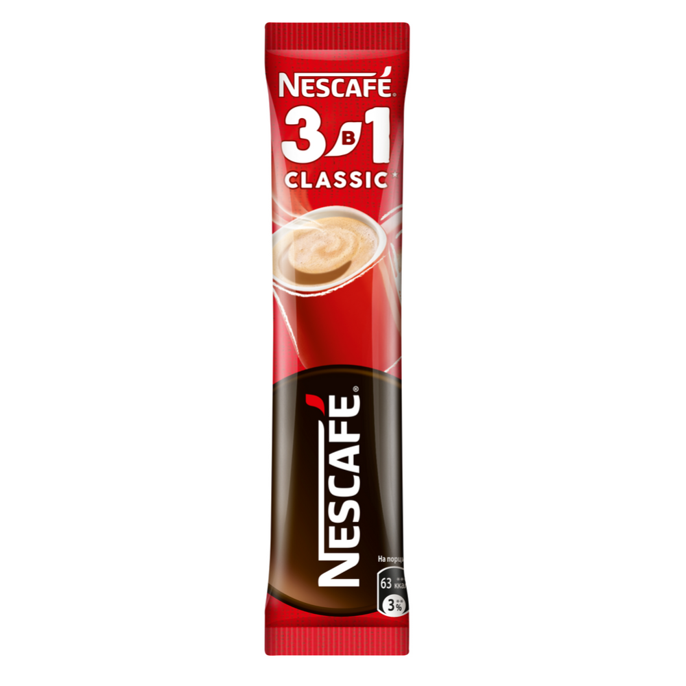 Уп. Кофейный напиток растворимый «Nescafe» 3 в 1 классик, 20х14.5 г #6