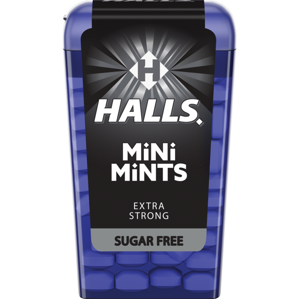Карамель леденцовая «Halls» Mints Extra Strong со вкусом мяты и ментола, 12,5 г #0