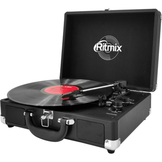 Виниловый проигрыватель «Ritmix» LP-120B Black