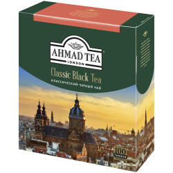 Чай черный «Ahmad Tea» клас­си­че­ский, 100х2 г