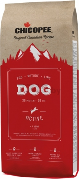 Корм для активных собак Chicopee PNL Active (Чикопи Актив) 20кг