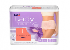 Seni Lady Pants Женские подгузники-трусики впитывающие размер large 10 шт