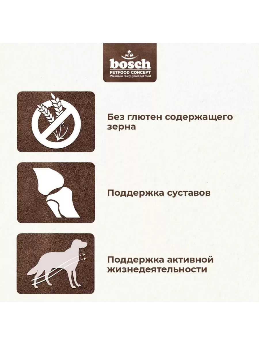 Корм для взрослых собак Bosch Adult with Fish & Potato (Бош Эдалт Рыба с картофелем) 1кг