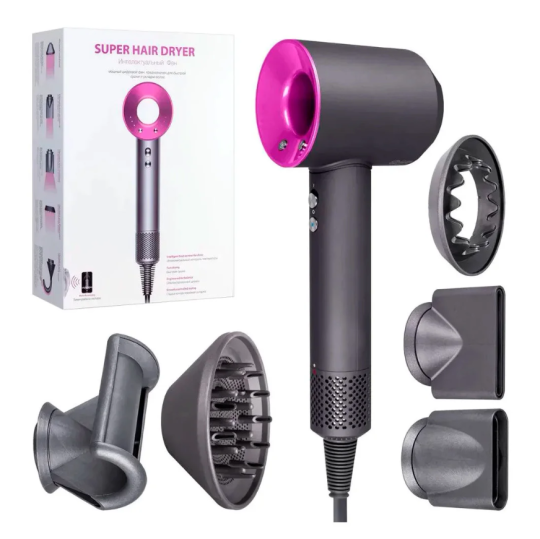 Фен для волос 5 в 1 Super Hair Dryer