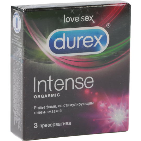 Презервативы «Durex» Intense, 3 шт