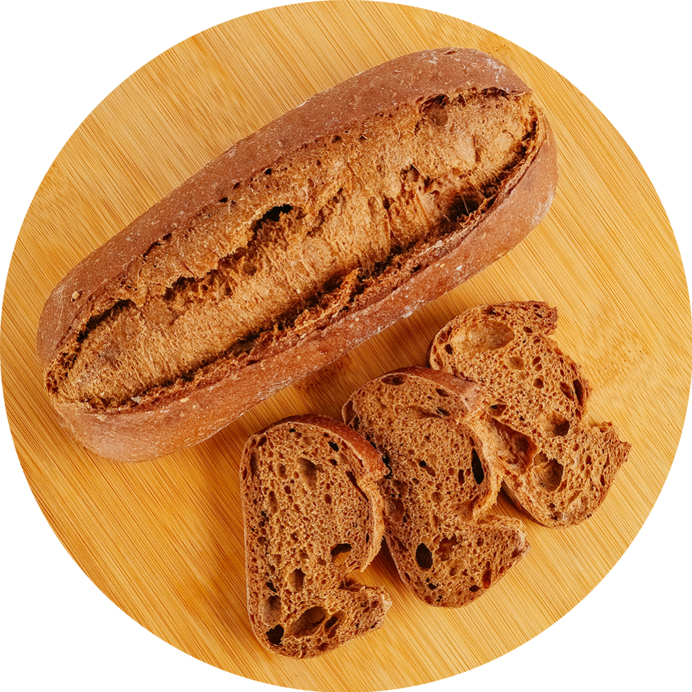 Хлеб «Ржаной батард» 1/130 г #0