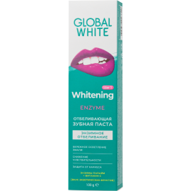 Паста зубная «Global White» энзимное отбеливание, 100 мл