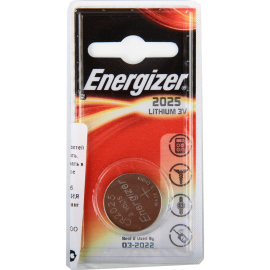 Батарейка «Energizer» CR2025 BL-1 3V