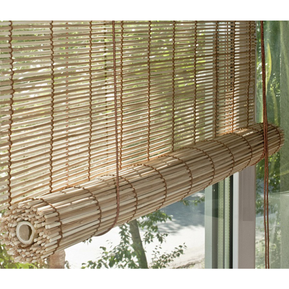 Рулонная штора «Эскар» бамбук, 719091201802, 120х160 см