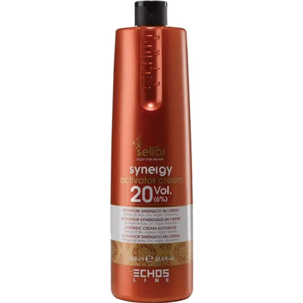 Картинка товара Окислительная эмульсия «EchosLine» Synergy Activator Cream 20Vol 6%, 1 л