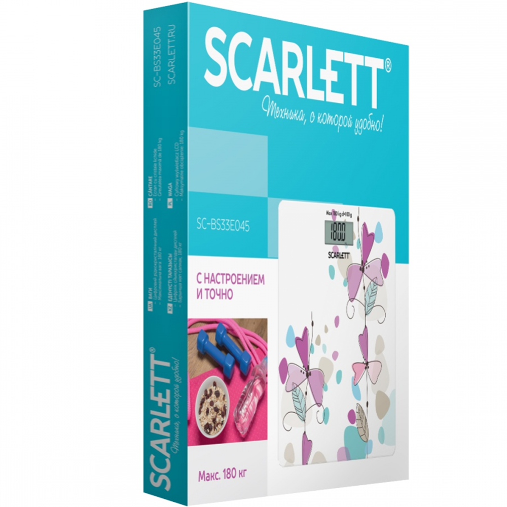 Весы напольные «Scarlett» SC-BS33E045