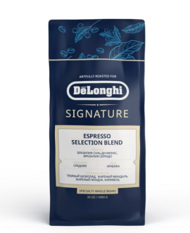 Кофе в зернах DeLonghi Signature ESPRESSO BLEND (1 кг)