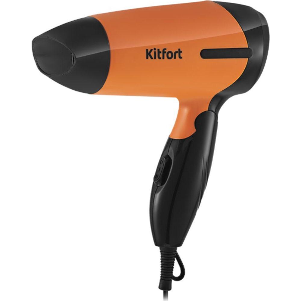 Фен «Kitfort» KT-3243-2, черный/оранжевый