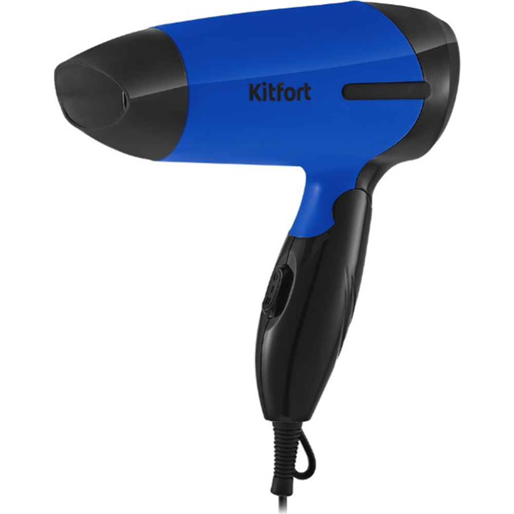 Фен «Kitfort» KT-3243-3, черный/синий