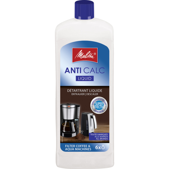 Средство от накипи «Melitta» Anti Calc Liquid, 4006508192618, 250 мл