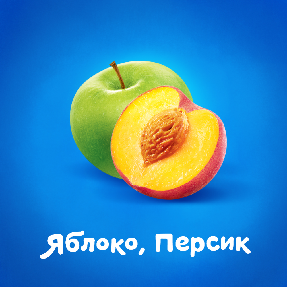 Сок детский «Агуша» яблоко и персик, 200 мл #3
