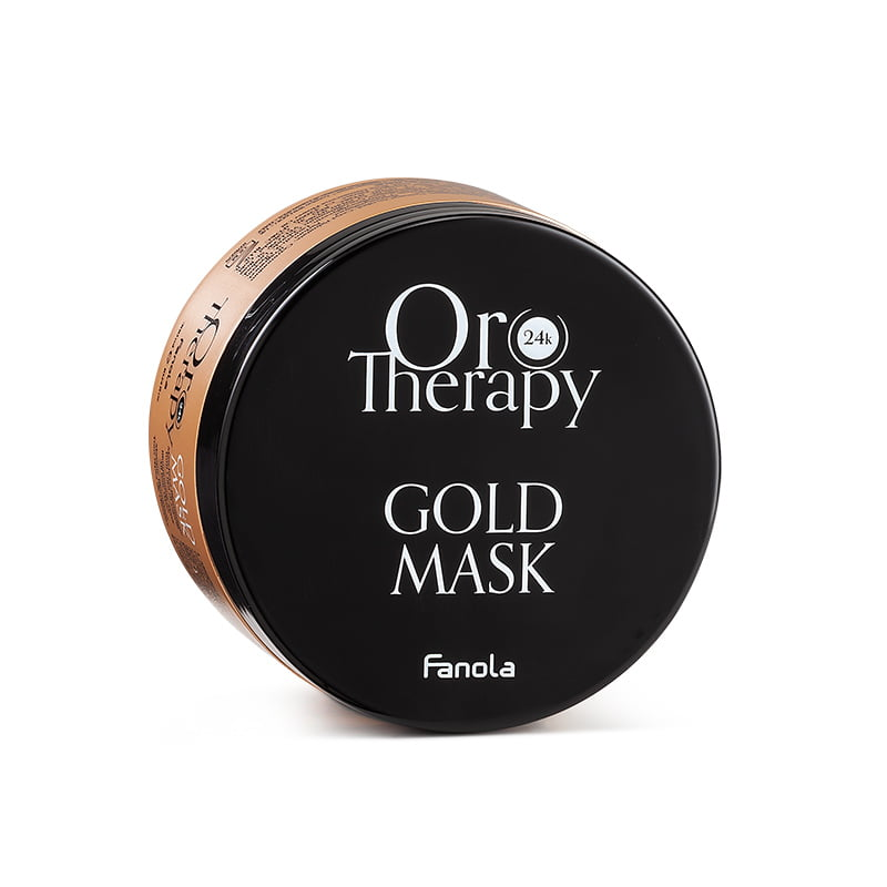 Маска GOLD MASK с микрочастицами золота для блеска волос Oro Therapy 24k, 300 мл