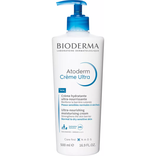 Крем «Bioderma» Atoderm Ultra, помпа, 500 мл