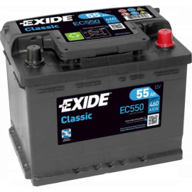 Аккумулятор автомобильный «Exide» Classic, 55Ah, EC550