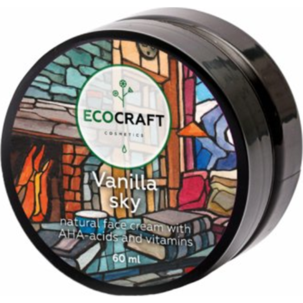 Крем для лица «EcoCraft» Ванильное небо, с лифтинг-эффектом, 60 мл