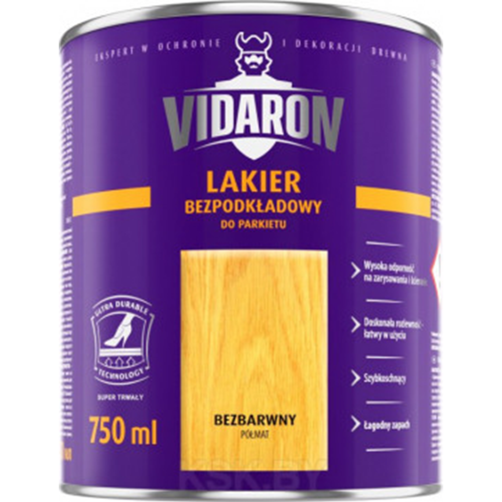Лак «Vidaron» Для Паркета, 0.75 л