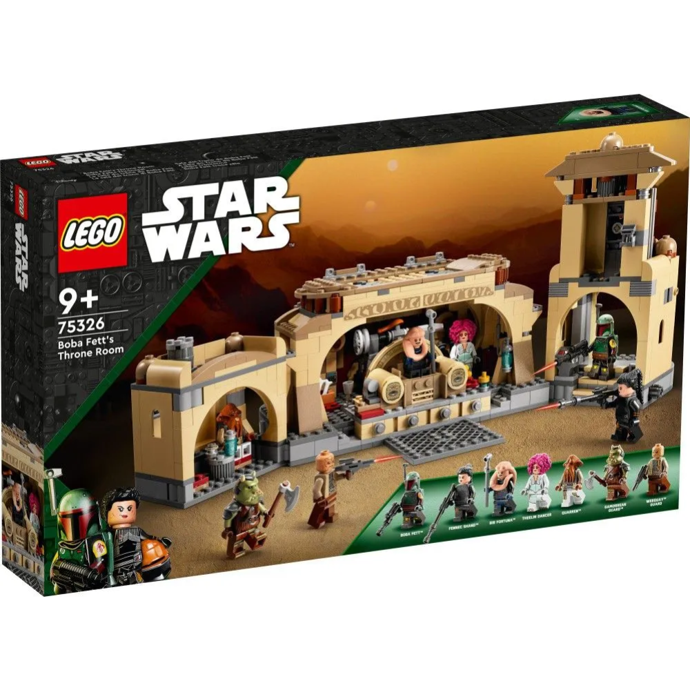 Конструктор «LEGO» Star Wars Тронный зал Бобы Фетта, 75326