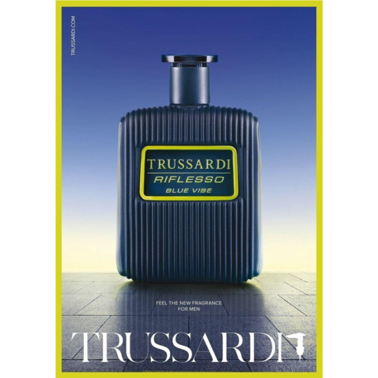 Туалетная вода мужская «Trussardi» Riflesso Blue Vibe, 100 мл