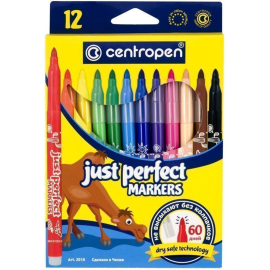 Фломастеры «Centropen» Just Perfect, 2510/12, 12 цветов