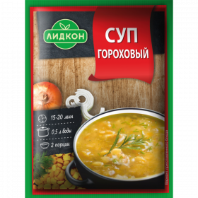 Суп для варки «Лид­кон» го­ро­хо­вый, 70 г