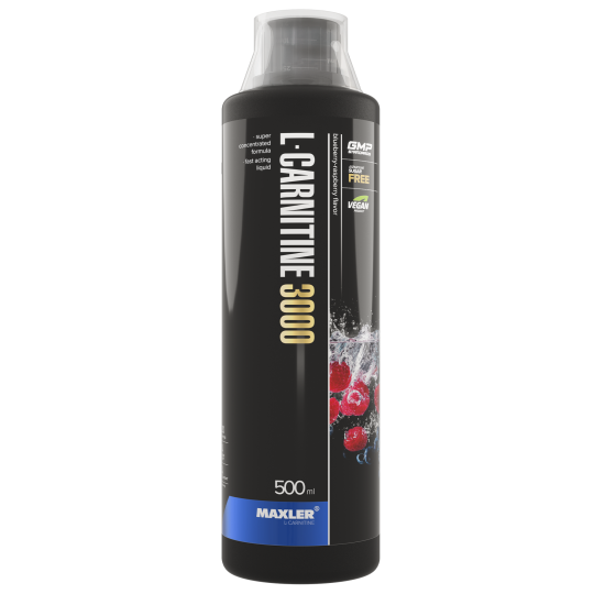 L-карнитин Maxler L-Carnitine 500 ml (3000 mg) - Blueberry-Raspberry